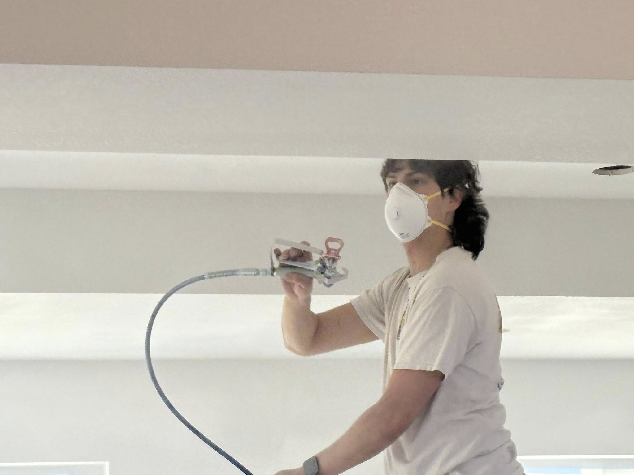 Finished basement area