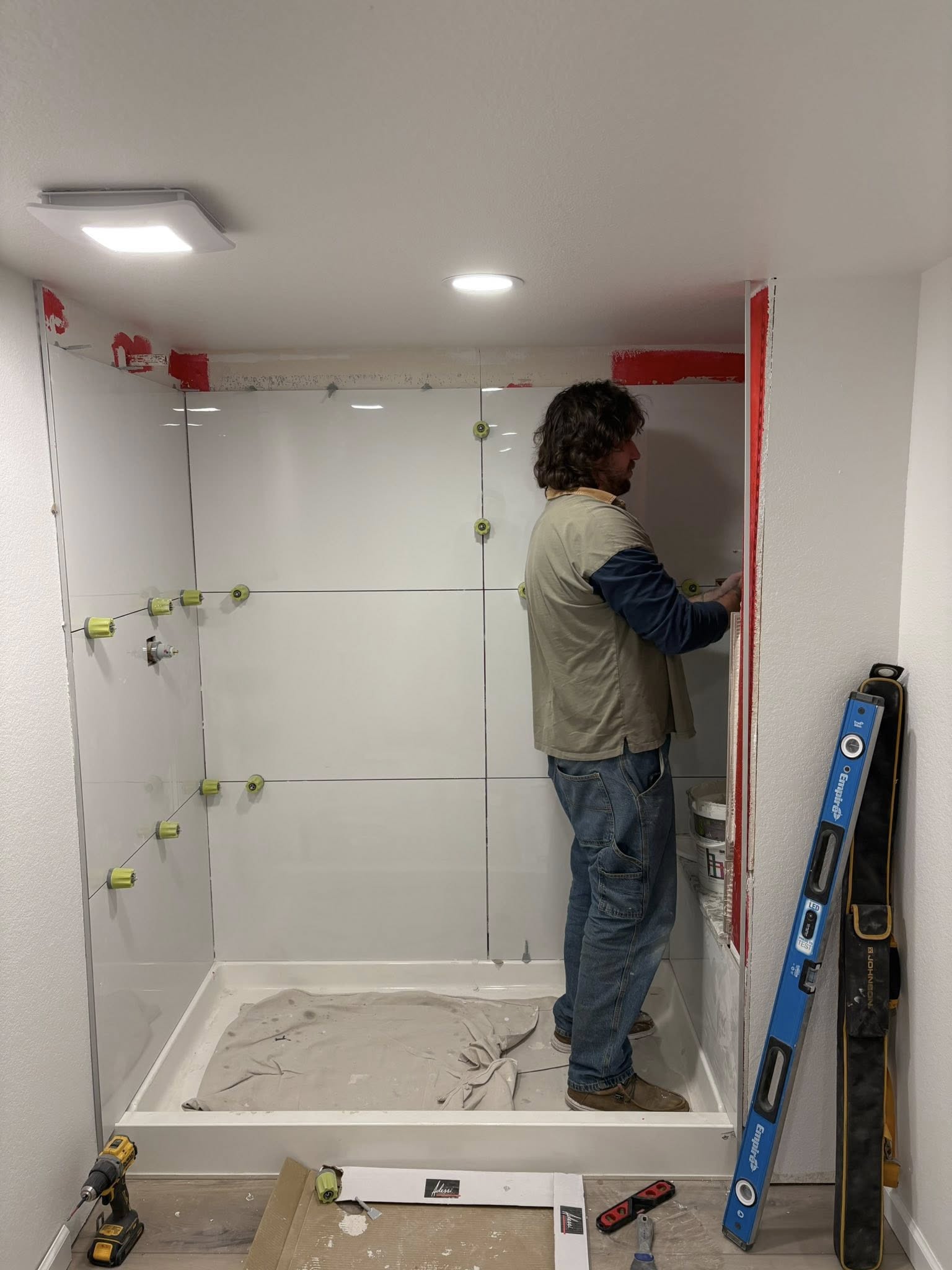 Basement finishing work