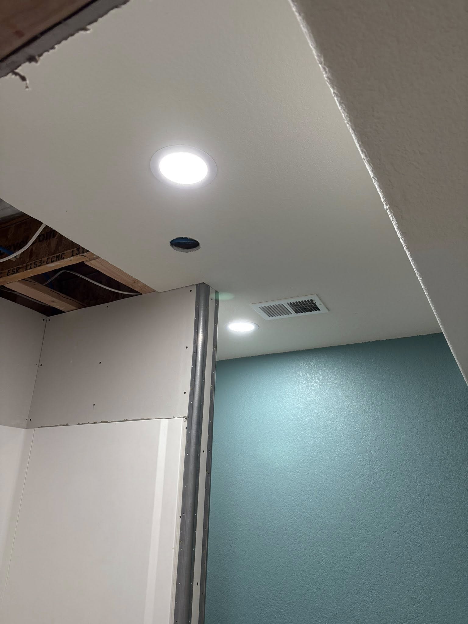 Basement finishing project