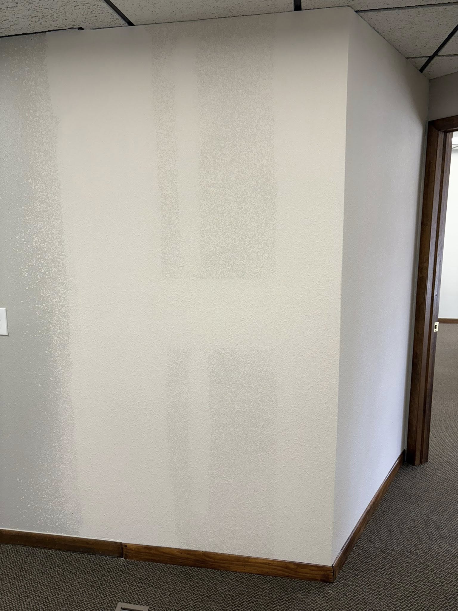 Completed basement space